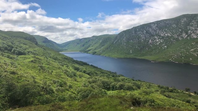Glenveagh National Park, Ireland. Glenveagh National Park is one of Donegal&rsquo;s treasures. It can be found in the heart of Donegal and covers over 16,000 hectares making it the largest NP in Ireland