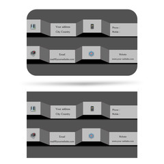 Modern ,2 style 3d business card , help your company,your enterprise illustrious,famous,popular and...