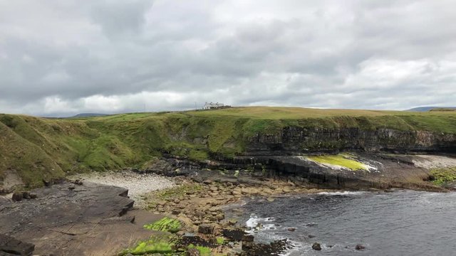 Classiebawn Castle is a country house built for Viscount Palmerston on what was formerly a 10,000-acre estate on the Mullaghmore peninsula near the village of Cliffoney, County Sligo, Ireland.