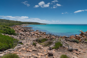 Beautiful coastal landscape of Cape Naturaliste, Leeuwin-Naturaliste National Park, Western Australia