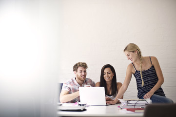 Creative business studio office