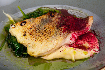Pike perch fillet