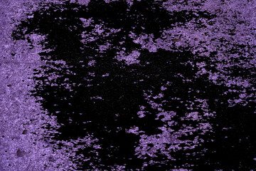 Obraz na płótnie Canvas Grunge dirty Ultra purple Concrete cement texture, stone surface, rock background