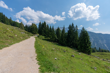 Obraz premium Wanderweg im Kaisertal