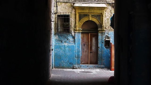 Entrance in the Medina of Essaouira, Morocco