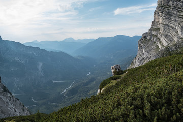 Fototapeta premium totes gebirge mountains in alps in austria