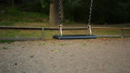 A swing that's swings back and forth