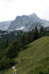 Fototapeta na wymiar totes gebirge mountains in alps in austria