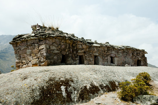 Chullpa Funerary Buildings - Peru