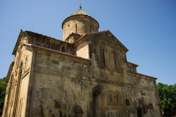 Fototapeta na wymiar Ertatsminda cathedral in Kartli