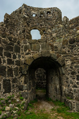 Fototapeta na wymiar Ancient Gonio Asparos fortress