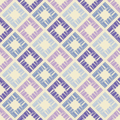 Ethnic boho seamless pattern. Traditional ornament. Geometric background. Tribal pattern. Folk motif. Textile rapport.