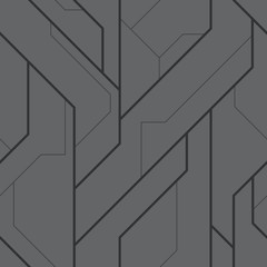 Modern Military Camouflage Seamless Pattern Background. Futuristic Hi-Tech Design © CreativeCore