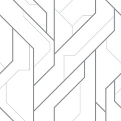 Modern Military Camouflage Seamless Pattern Background. Futuristic Hi-Tech Design © CreativeCore