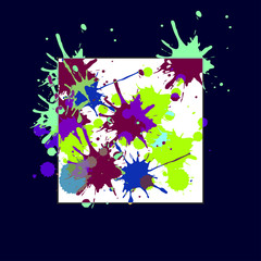 beautiful back background, colored, pattern, blots, new, vector