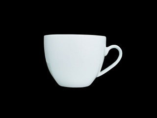 Coffee espresso on black background