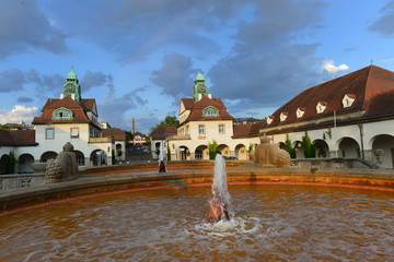 Sprudelhof - historische Kuranlage in Bad Nauheim 