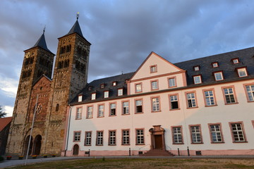Fototapeta na wymiar Kloster Ilbenstadt-Niddatal im Wetteraukreis /Hessen