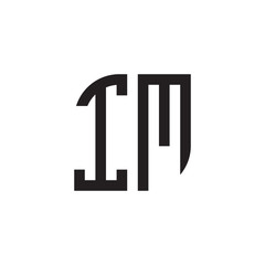 two letter monogram logo