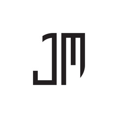 two letter monogram logo
