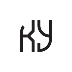 two letter monogram logo