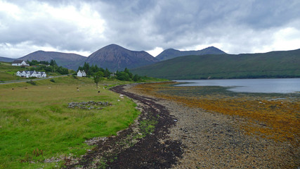 Fototapeta premium Lochs Duich, Dornie, Scotland
