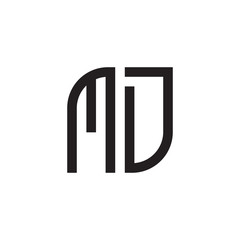 two letter monogram logo