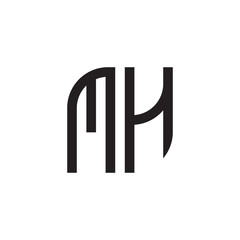 two letter monogram logo