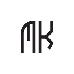 two letter monogram logo