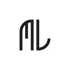 two letter monogram logo