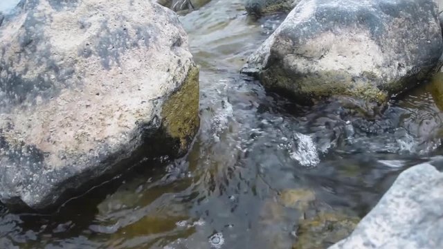 small stream of mahisagar river