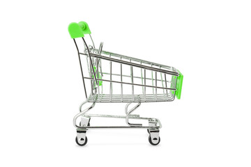 Green handel shopping cart