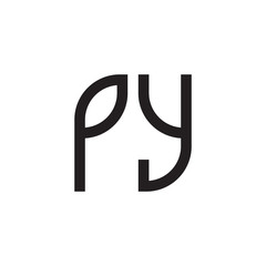 two letter monogram logo