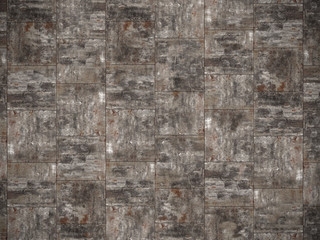 錆びた金属の壁