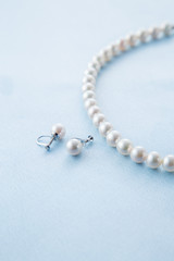真珠のアクセサリー