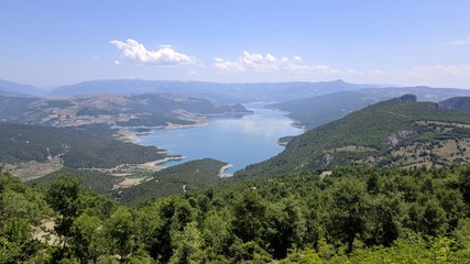 Sahinkaya Canyon in Vezirkopru district of Samsun province,Turkey.