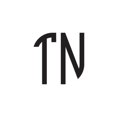 Obraz premium two letter monogram logo