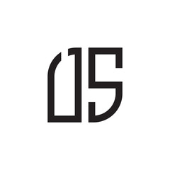 two letter monogram logo