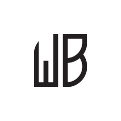 two letter monogram logo