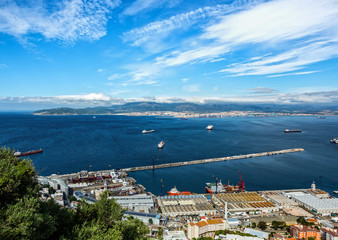 Coast of Gibraltar, port