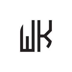 two letter monogram logo