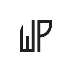 two letter monogram logo