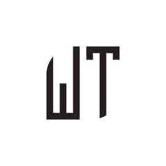 two letter monogram logo