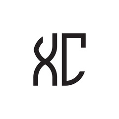 two letter monogram logo