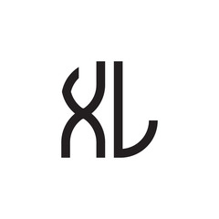 two letter monogram logo