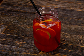 Refreshing homemade lemonade