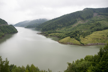 Fototapeta premium Siriu Lake - Buzau Romania