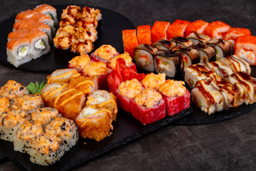 Japanese sushi set