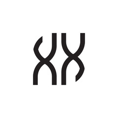 two letter monogram logo