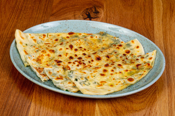 Kutab with meat